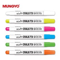 문교 멀티 초크펜 낱자루 보드유리펜 마카펜 사무실 산업현장 가게 블랙보드, 1개, 옐로우