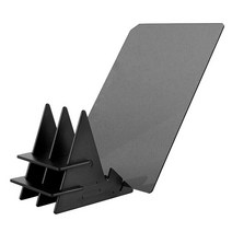 액자형 테이블 트레이싱 페인팅 보드 미러 광학 이미징 스케치 드로잉 도구 조정 가능한 데스크탑 아트 프로젝터 반사, 검은색