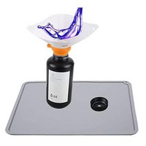 Bilway Photon S DLP SLA LCD 3D 프린터 액세서리용 실리콘 슬랩 매트 410 X 310mm 보호 패드 청소 또는 레진 트랜스퍼 작업 표면 그레이