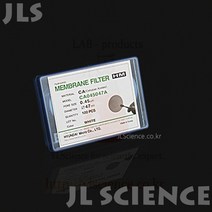 (JLS) CA (Mixed Cellulose acetate) Membrane Filter 친수성 멤브레인필터 Autoclave가능 수용액 알코올성용액 맴브레인필터 고온가스사용가능, YL-CA045047A (100매입)