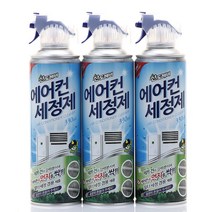 산도깨비 에어컨 세정제 X 3개/4개/6개/에어컨 필터 청소/스프레이식/필터 세정 겸용/제트건 강력분사, 에어컨 탈취제 X 6개