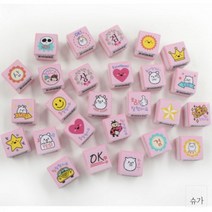 사무실 오피스 문구 용품 만년 스탬프 낱개 26종[쁘띠팬시], PR19_쿠룸OK