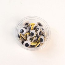 맘아트 접착 무빙아이 스티커 눈알 1통 인형눈, C.20mm