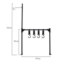 미니트레일러 폴딩 웨건 캠핑 텐트 카트 ALWAYSME-마차 랙 데스크탑 홀더 유틸리티 마차 정원 카트용, [01] 65cm