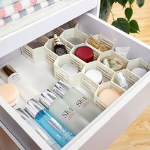 미투리아 속옷 양말 서랍정리함 다용도 칸막이, 화이트, 1개