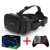VR 컨트롤러 호환용 새로운 원본 vr shinecon sc-g10 표준판 게임 가상 현실 라이트 안경 헬멧 옵션, 컨트롤러 k가 있는 vr