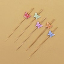 요지 과일꼬치 나비꼬치 장식꼬치(2.0x90mm)