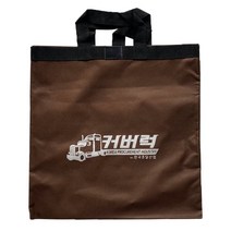커버럭 라운드시트 방수포 양면코팅 토트백 중형, 혼합색상, 1개