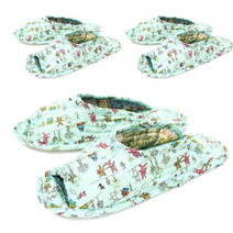 이티엔커머스 퀼트 실내화 3p, 앨리스민트, 3개