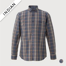 [인디안] 가을 남성 블라우스 남방 셔츠 MITNLYF8431