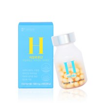 한미양행 히알루론산 500mg x 60캡슐 먹는 엘라스틴 콜라겐 이너뷰티 속건조 피부 영양제, 60정, 5개, 60정