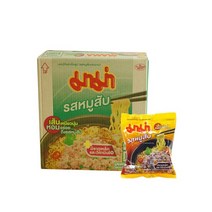 태국라면 마마 민스드 포크 봉지 55g 1박스 30개, 뽁뽁이안전포장