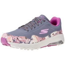 [정품] Skechers 여성용 Skech-air Dos 릴렉스 핏 스파이크리스 골프화 화이트.