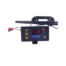 컨트롤러 110v 220v 12v 사우나 온도 온도계 실내 옥외 온도 조절기 온도 가스, 교류 110v-220v