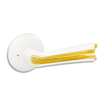 [방문손잡이] 레버형 디자인 예쁜 4컬러 TP174 라인, 블랙/골드