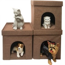 수바코 고양이 더블하우스