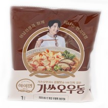 행사)하이면 가쓰오우동 1봉지/삼립/우동 맛좋은 삼립