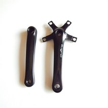 자전거크랭크세트 크랭크암 세트 공구 체인링 티탄볼트 분리Sugino-XD2 싱글/더블 스피드 스퀘어 테이퍼 크, 01 165mm