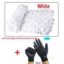 군사 위장 그물 사냥 정원 전망대 차 천막 흰색 파란색 녹색 검은 정글 사막 색상, white camouflage, 02 white camouflage_07 3x4m