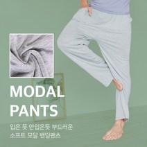 마른파이브 남성용 소프트 모달 밴딩 팬츠