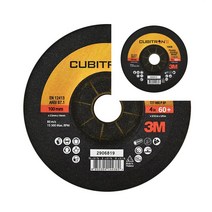 뉴리웹 100MM 연마석 황금돌 60방 그라인더디스크 컷팅석 컷팅날