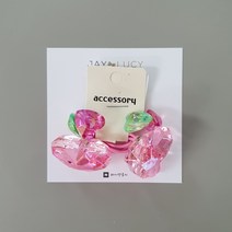 제이앤루시 보석방울 3타입 여아머리끈 유아머리끈 머리방울