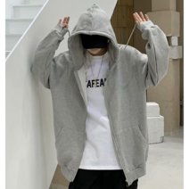 남자 여자 봄 가을 간절기 환절기 가성비 얇은 데일리 무지 후드 집업 그레이 블랙 색상