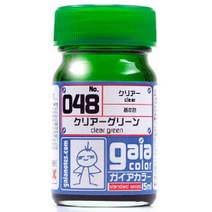 gaianotes 가이아노츠 048 [가이아 컬러 클리어그린 15mL 클리어], 단일