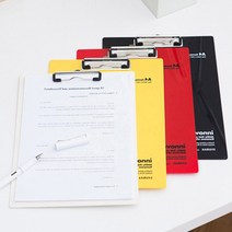 컬러 메뉴판 판때기 서류 판대기 딱판 종이판 체크리스트판 셀프 미용실 네일샵 커피 A4 용지 판 카페 클립 보드 빌지 케이스 빌패드 받침대 꽂이 상황판 레스토랑 차트판 받침판, 흰색