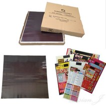 리시안제이 15X50 조각 고무자석 1박스 포토마그넷 스티커자석