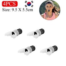 폐활량 운동기구 흉곽호흡기 폐호흡기기 1-25Pcs 호흡 트레이너 운동 폐 피트니스 훈련 야외 만료 장치 건, 04 4PCS