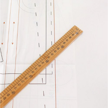 릴리패브릭 대나무자 나무자(90cm)