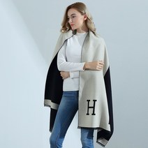 엔템 캐시미어머플러 어깨숄 머플러 목도리 H숄