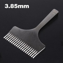 가죽 공예 도구 세트 펀칭 끌 스티칭 스티칭 20 톱니 열 펀치 2.7mm 3.0mm 3.38mm 3.85mm