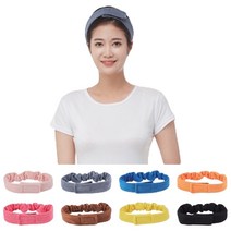 라인/머리띠/헤어밴드/미용/미용실/터번/중화/밴드/세안, LN820 옐로우