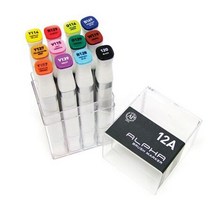 알파 브러쉬마카 12색 A B, 상세페이지 참조2