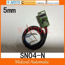 공압 부품 사각 근접 스위치 센서 SN04 -n dc 3 선 평상시 열림 5 mm, 한개옵션0