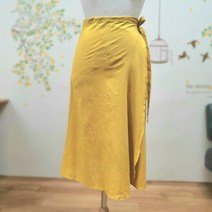 이엔씨 린넨랩스커트 WH92591O