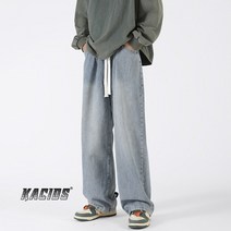 배기청바지 B335A400P60 통제함 7870 면 30 씻어 내다 솔리드 무지 맥시 구제 봄 4993700057