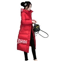 씨앤에이치 후드나염 로브 웰론 롱 경량패딩점퍼