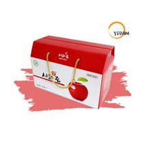 [장수예담] 맛있는 착즙 100% REAL 장수 사과즙, 100ml, 50개