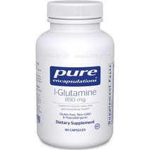 L 글루타민Pure Encapsulations l-Glutamine 850 mg, 수량