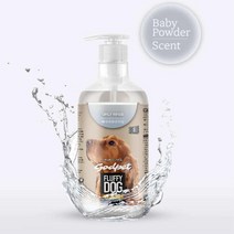 베이비파우더향 강아지 린스 750ml 견 동물 애완 각질, 1개