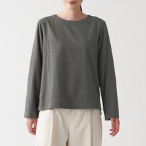 무인양품 MUJI 여성 플란넬 블라우스 BCA24ZZZ