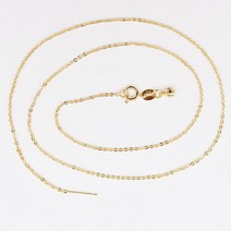 구슬목걸이 플래팅 18K 골드 십자 발찌 침식 조절 마음에 걸리다 실리콘 주정 위치 만능 0형 체인 꿰미 3699217402, 엘로 골드 (24 번 팔찌 20CM