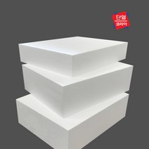 스티로폼 압축 스티로폼 조각용/미술용/흰색 스티로폼 900 x 1800 (10T - 600T), 스티로폼 3호 350T 900x1800 (1장), 1개