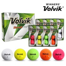 볼빅 3피스 골프공 12구, 화이트, 12개, 1개