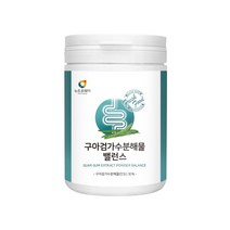 구아검 가수분해물 분말 120g1통 돼지감자 식이섬유질 구아콩 섬유소 화이버 저포드맵 장내미생물 식품