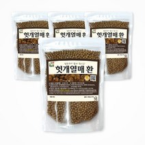 백장생 헛개열매환 헛개나무열매환, 4개, 300g, 4개
