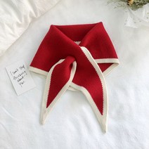 목포인트 쁘띠목도리 패션코디 짧은목도리 스카프 미니머플러 미니목도리